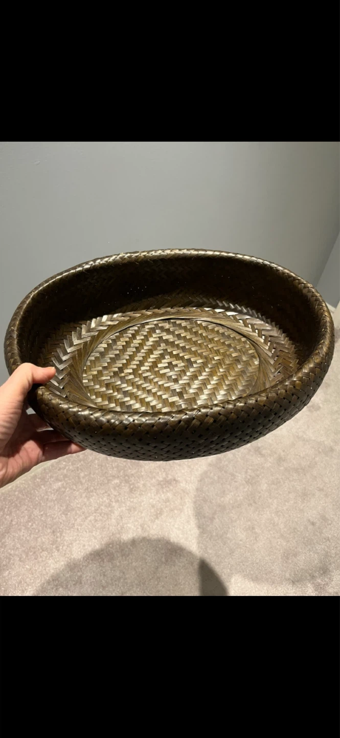 Woven Bamboo Basket