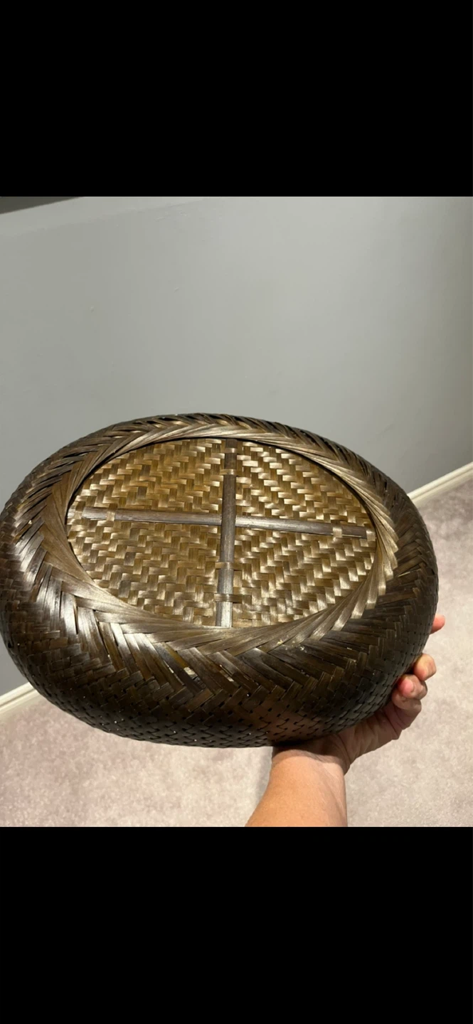 Woven Bamboo Basket - photo 2