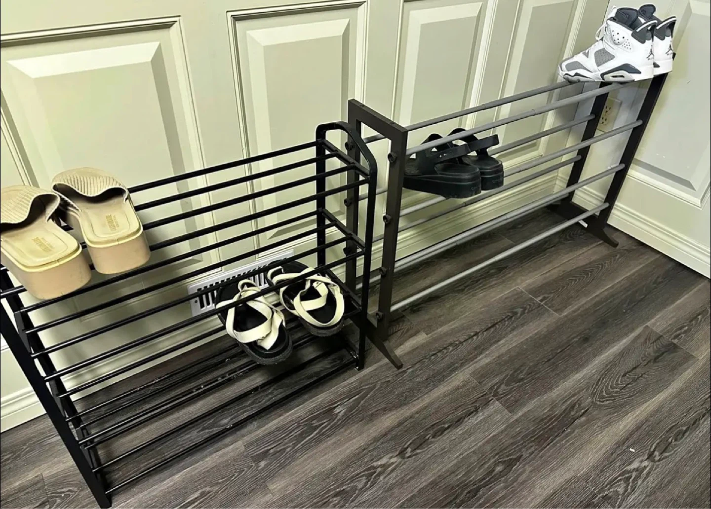 Metal Shoe rack set