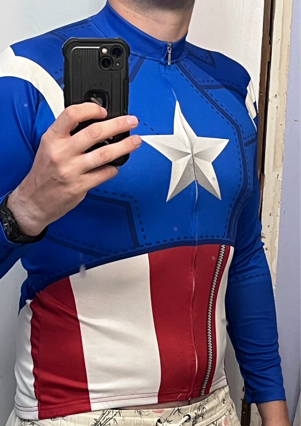 Captain America Cycling Jersey - Size L - photo 3