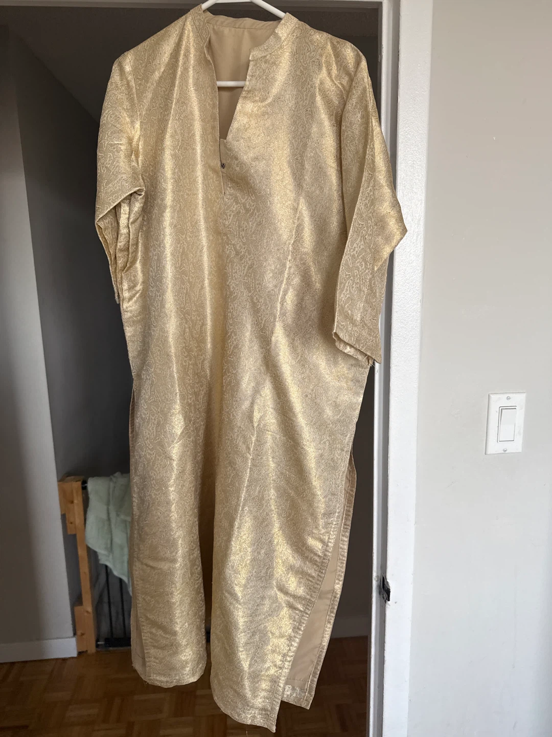 Gold Brocade Kurta