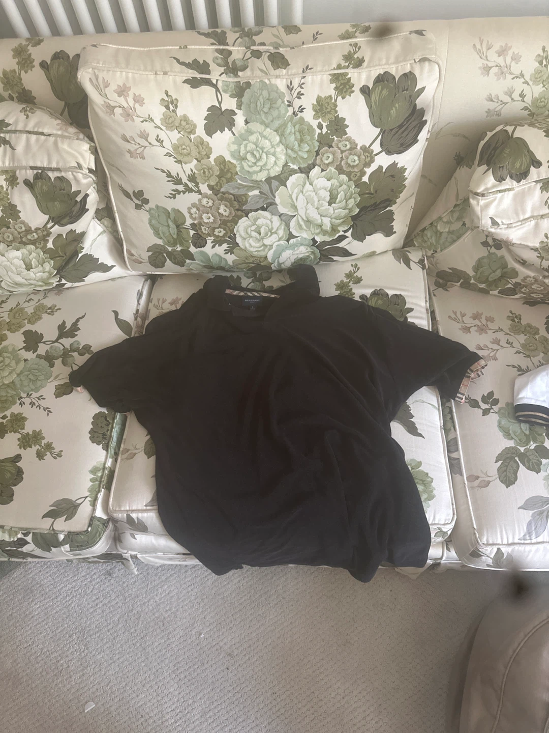 Burberry Golf Black Polo Shirt - Size L - photo 3