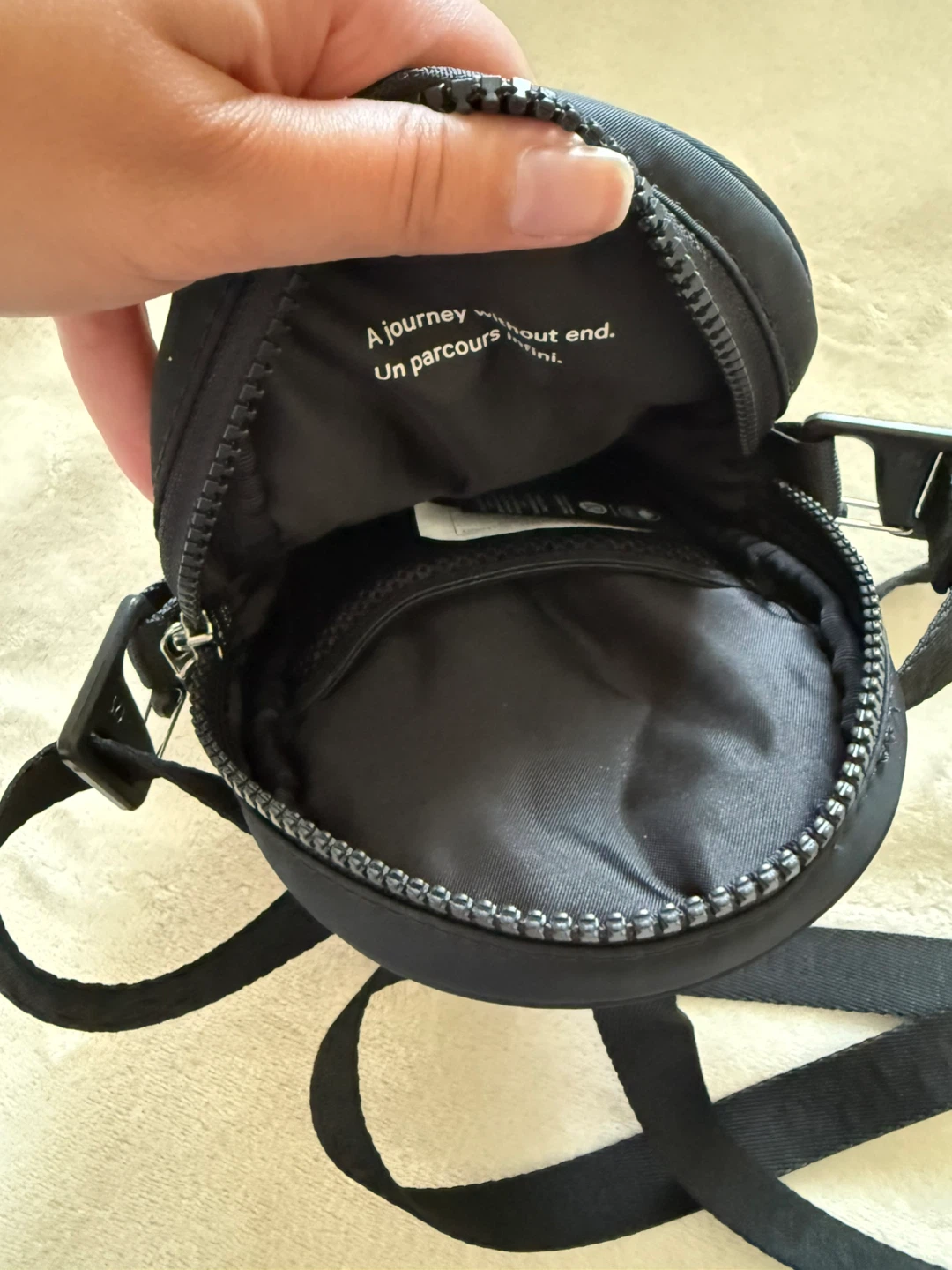 Lululemon Black Maple Leaf Crossbody Bag - photo 3