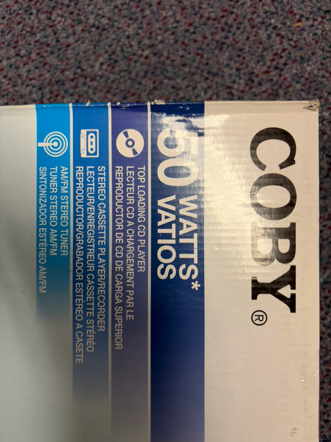 Coby CXCD400 Mini Portable CD Stereo System - photo 2