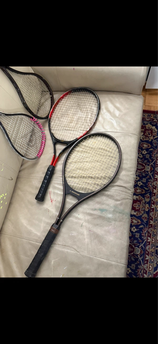 Dunlop Tennis Rackets (Set of 4)