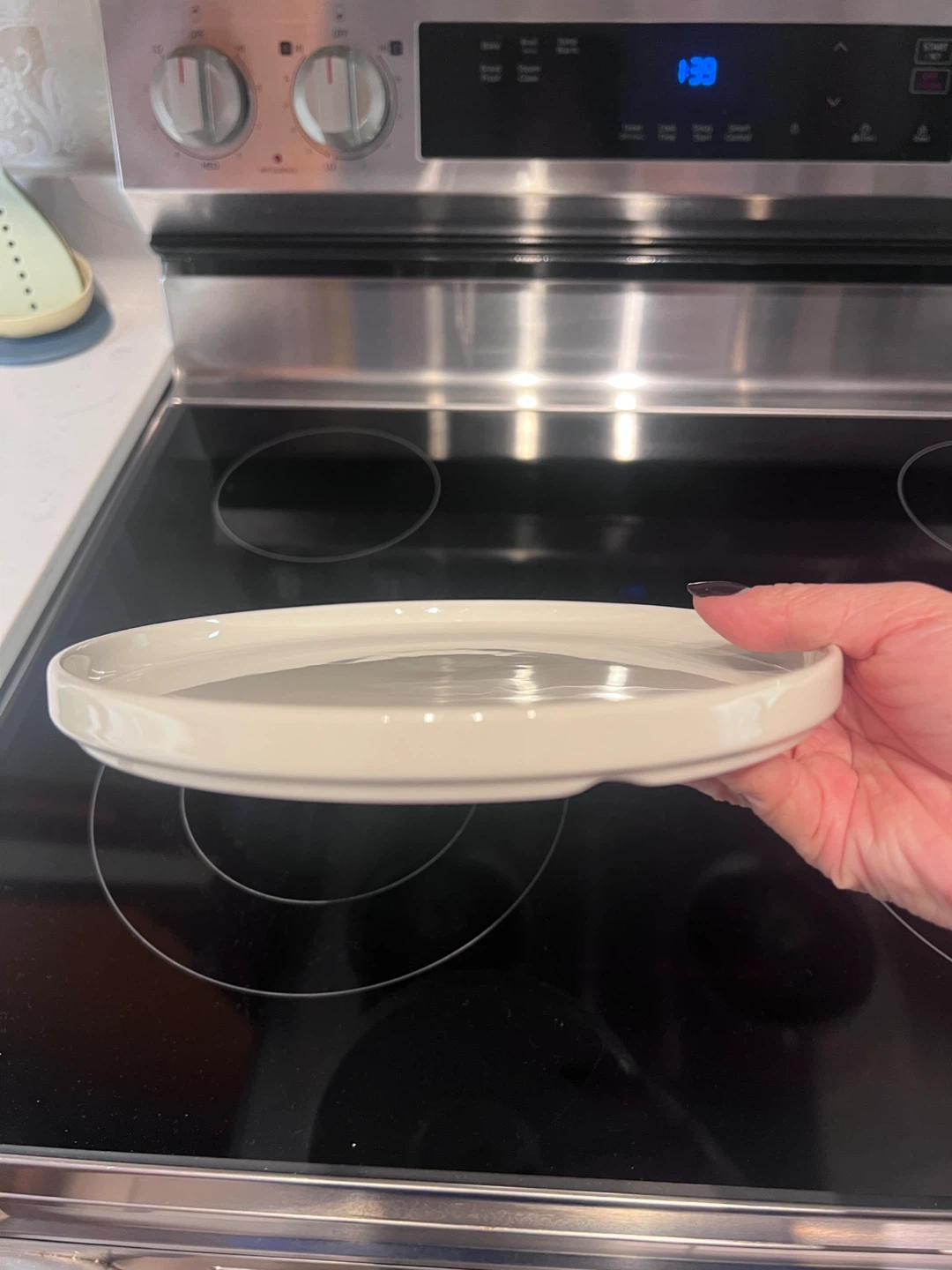 White Plate and dish set - photo 2