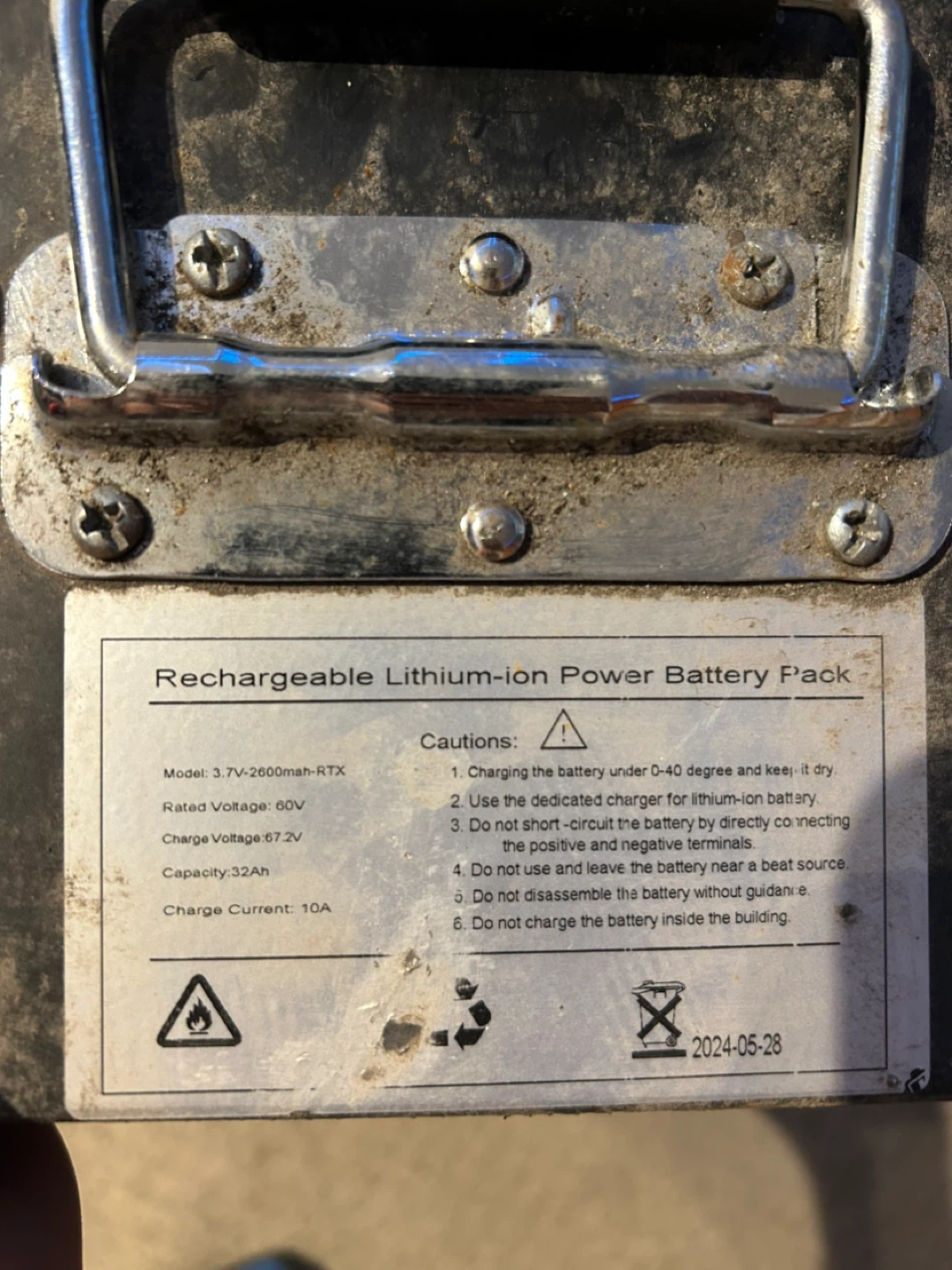 60v 32ah battery