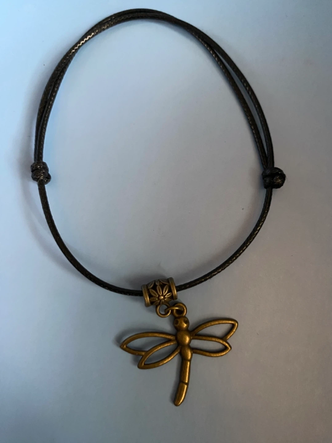 Dragonfly Charm Anklet Bracelet