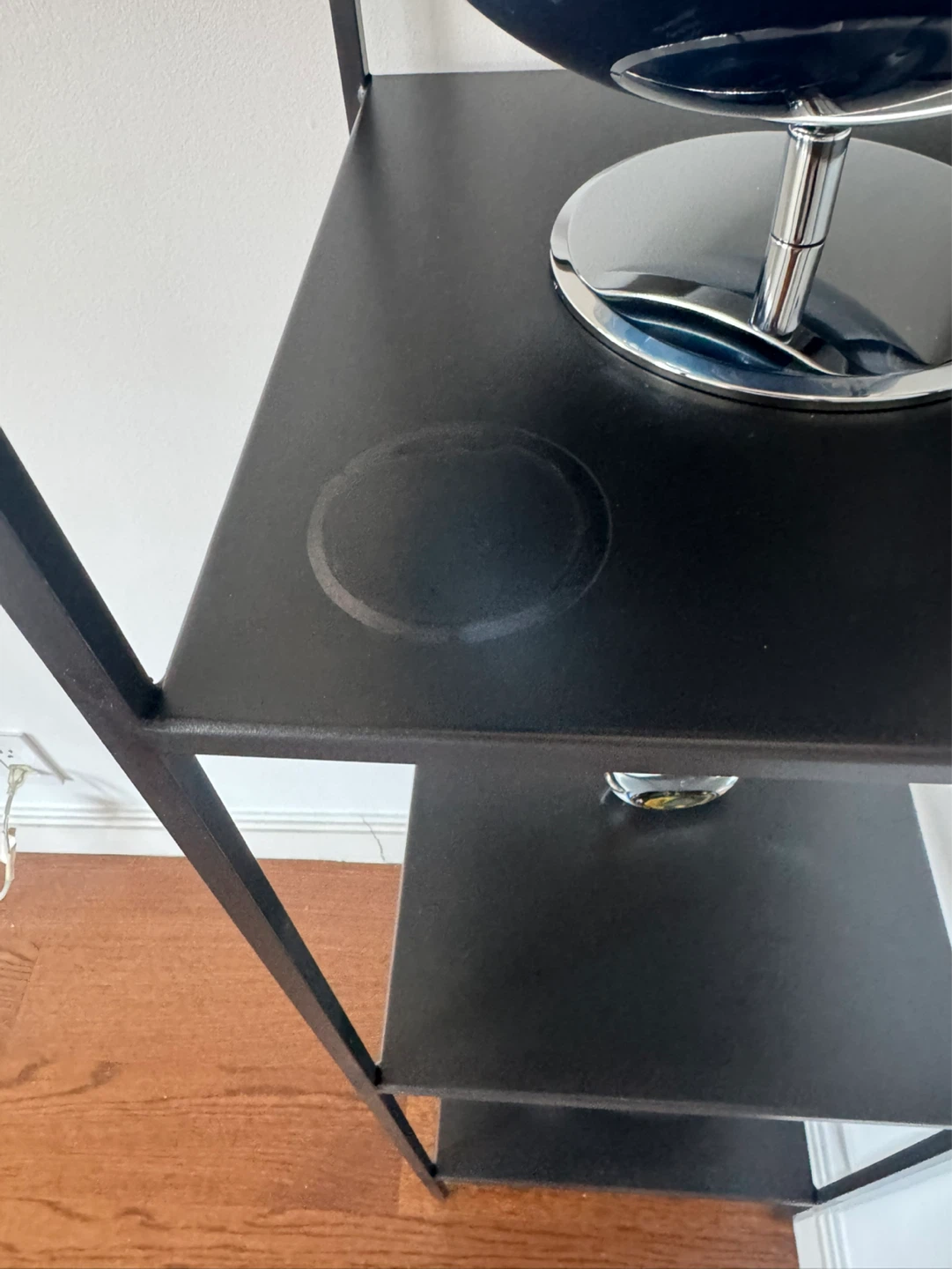 Black Metal 5-Tier Etagere Shelf - photo 5