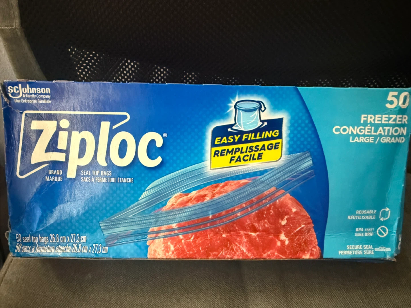 Ziploc Freezer Seal Top Bags – 50 Large Bags for Only $6 - photo 2