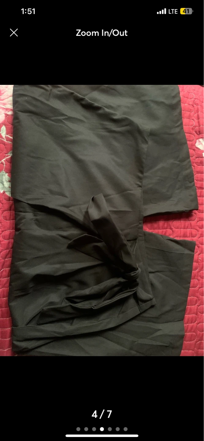 Women's Wrap Wide Leg Trousers Bermuda - photo 4