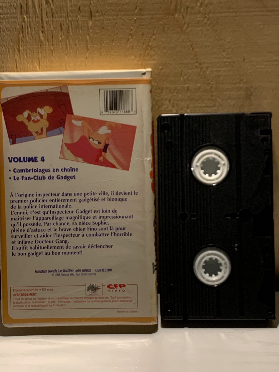 Inspector Gadget VHS - Le Fan Club de Gadget Volume 4 - photo 2