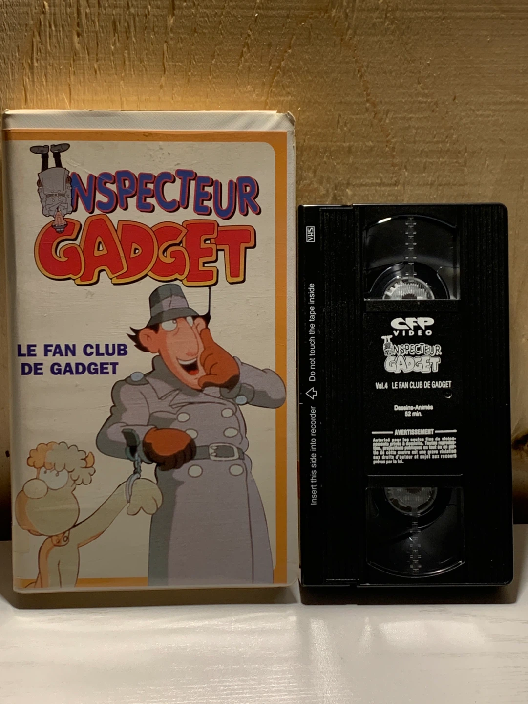 Inspector Gadget VHS - Le Fan Club de Gadget Volume 4
