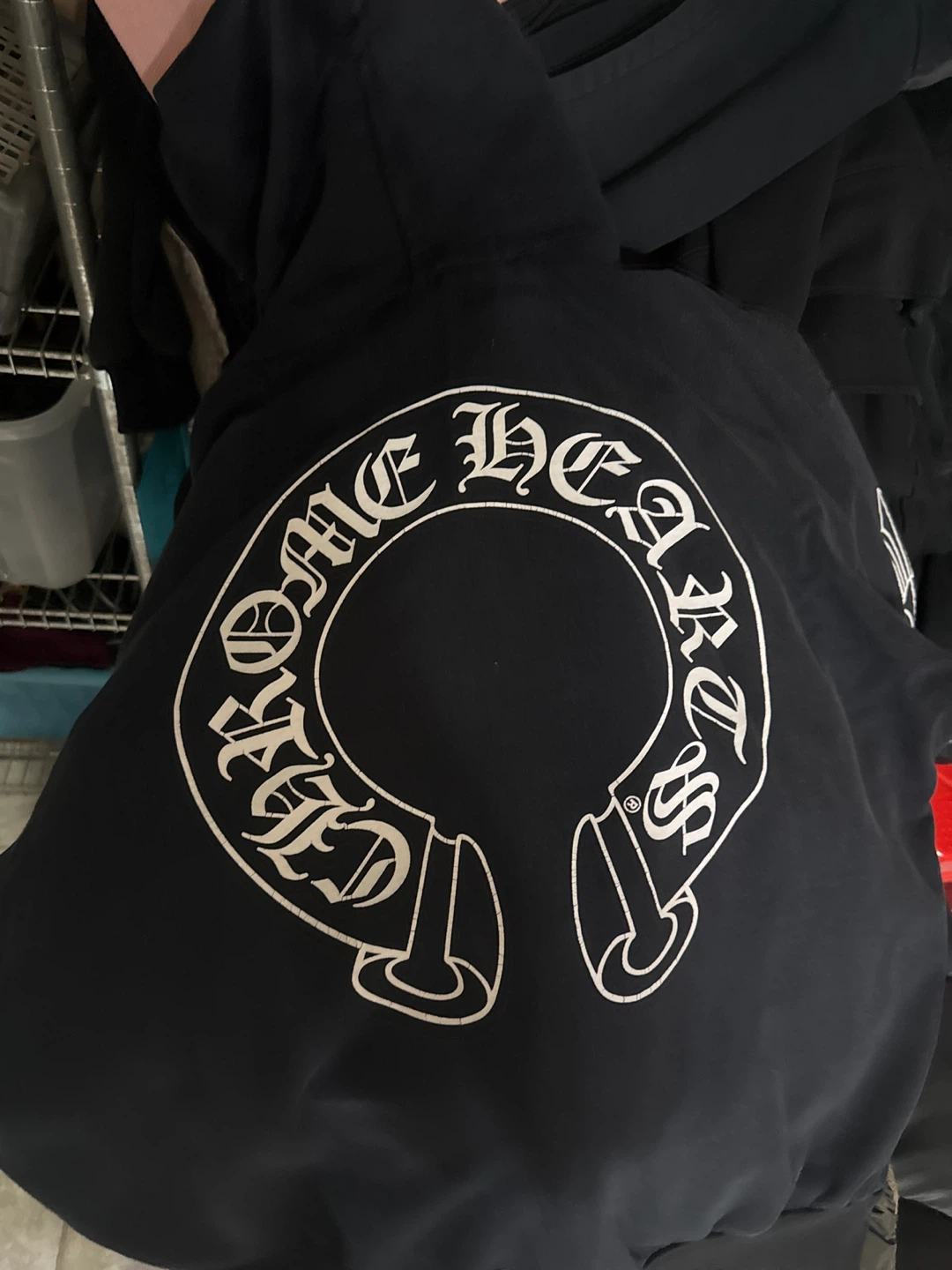 Chrome Hearts Black Cotton Hoodie - photo 3