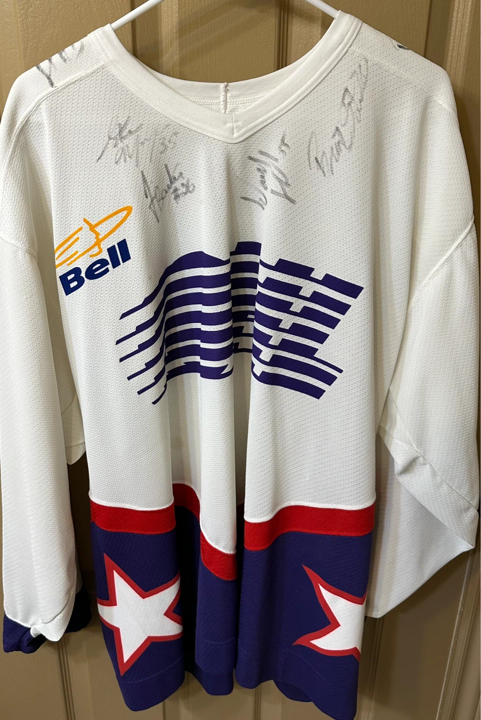 1990’s OHL All Star Game Signed CCM Hockey Jersey