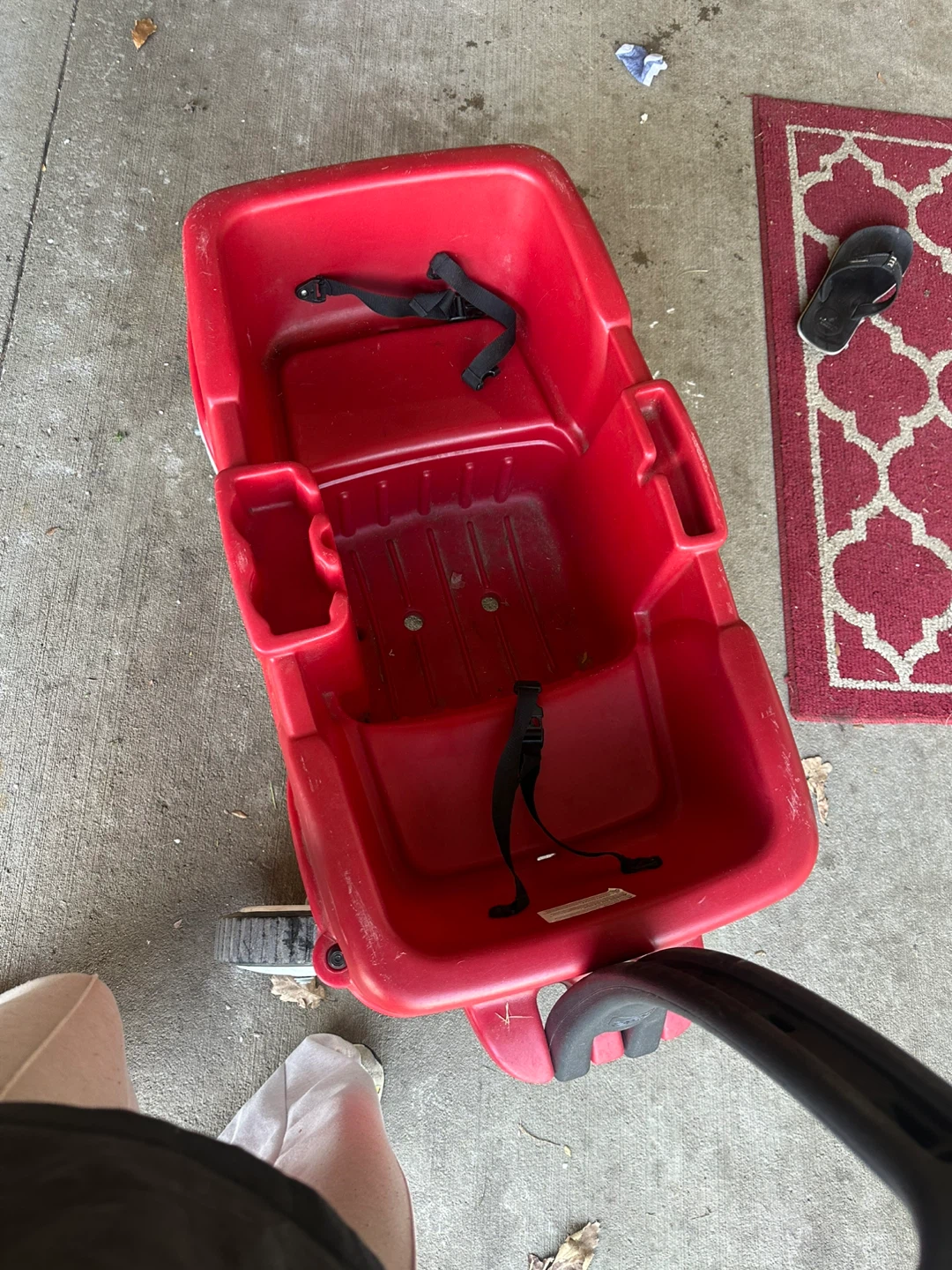 Step2 Red Plastic Wagon with Seatbelts