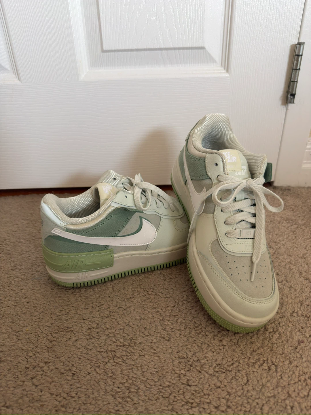 Nike Air Force 1 Shadow Pale Green Women's Sneakers - photo 2