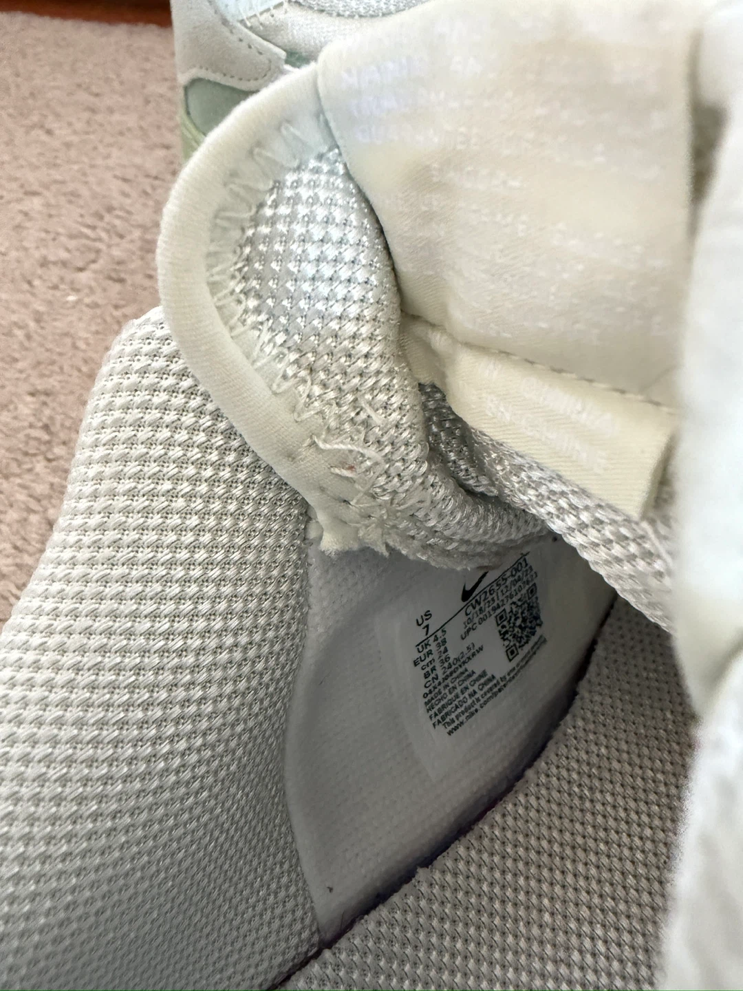 Nike Air Force 1 Shadow Pale Green Women's Sneakers - photo 5