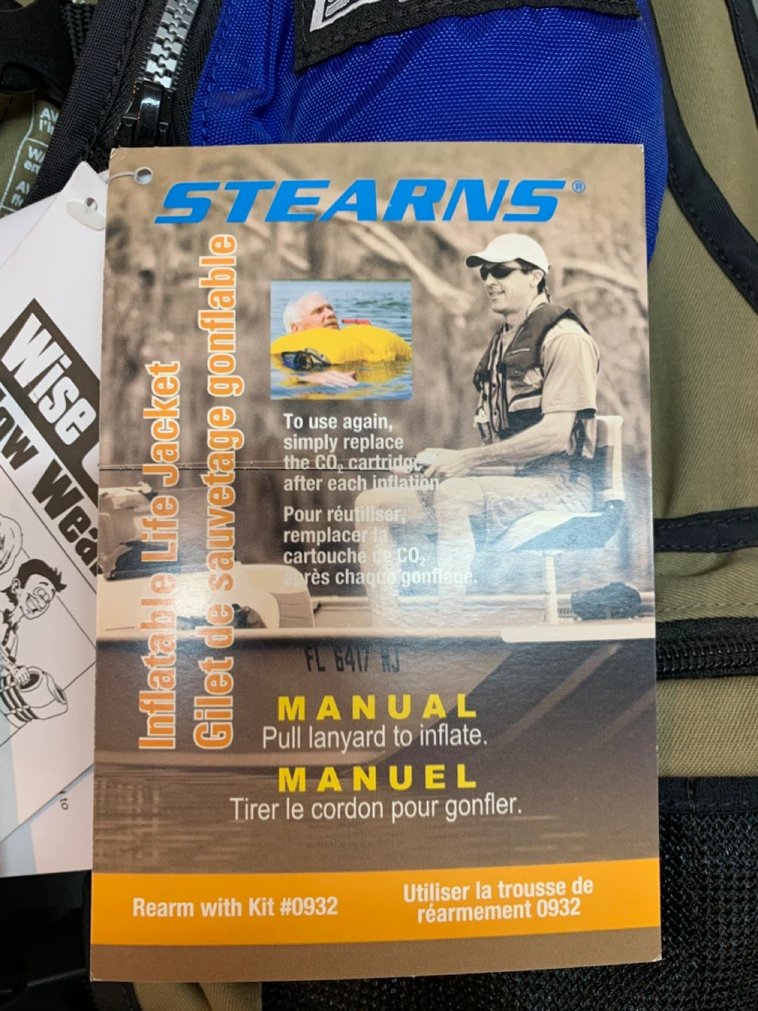 Stearns Inflatable Life Jacket - Large/X-Large - photo 4