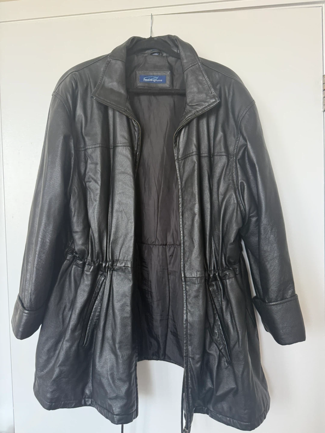 Penningtons Black Leather Jacket