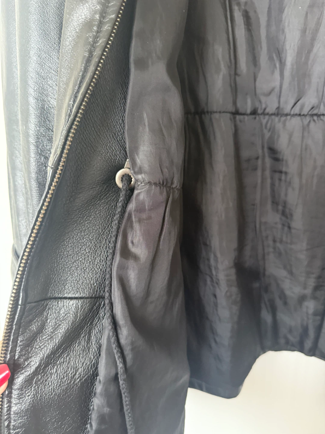 Penningtons Black Leather Jacket - photo 3