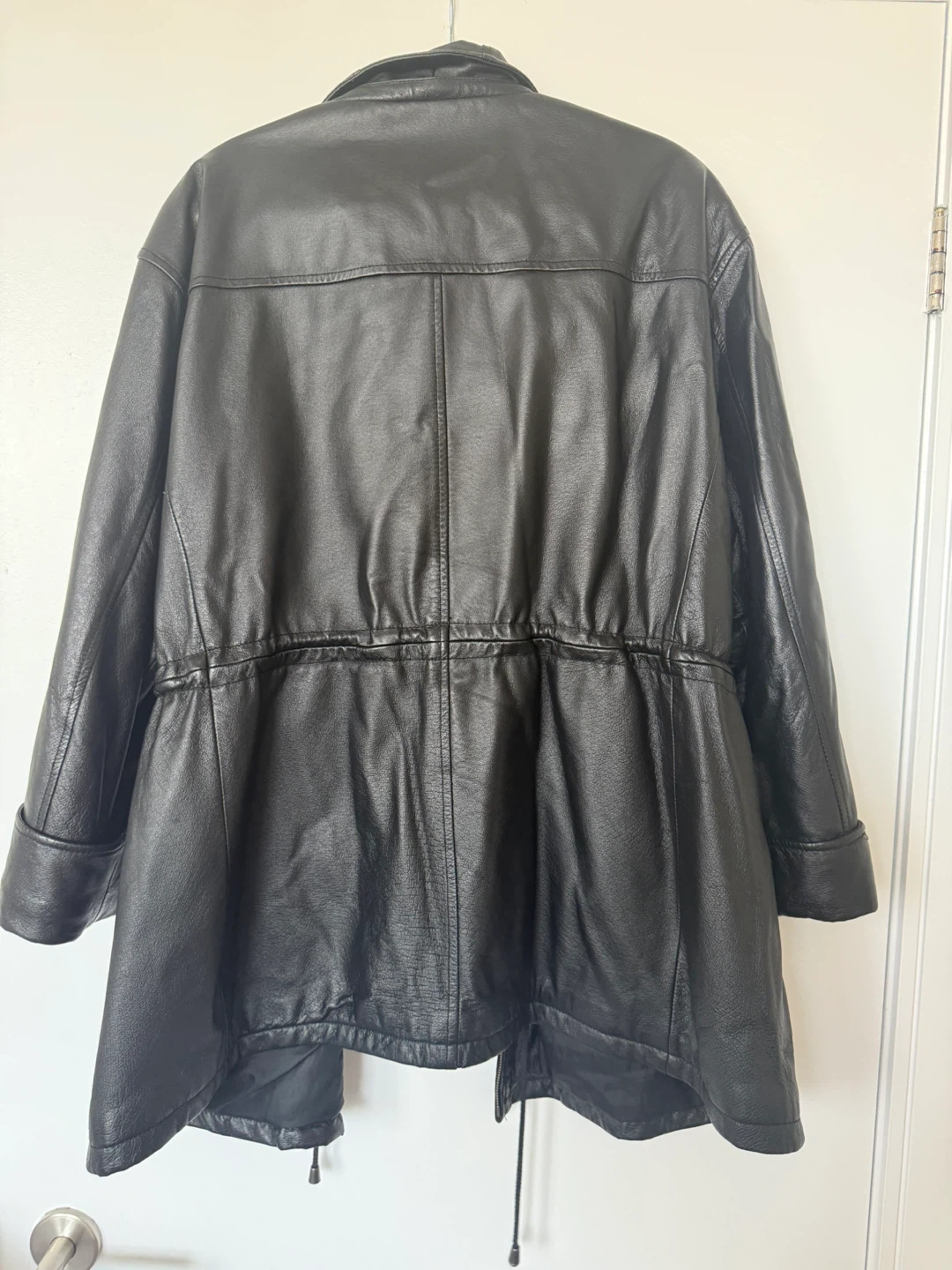 Penningtons Black Leather Jacket - photo 2