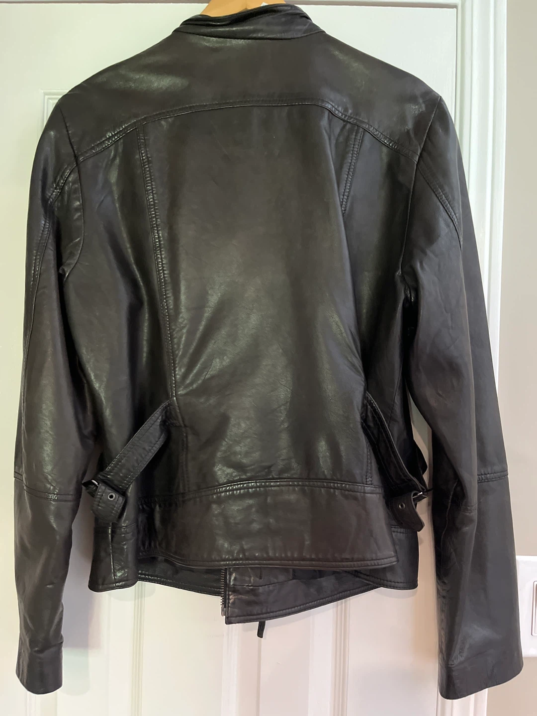 Bailey Black Leather Jacket - XXL/TTG fits more like XL - photo 4