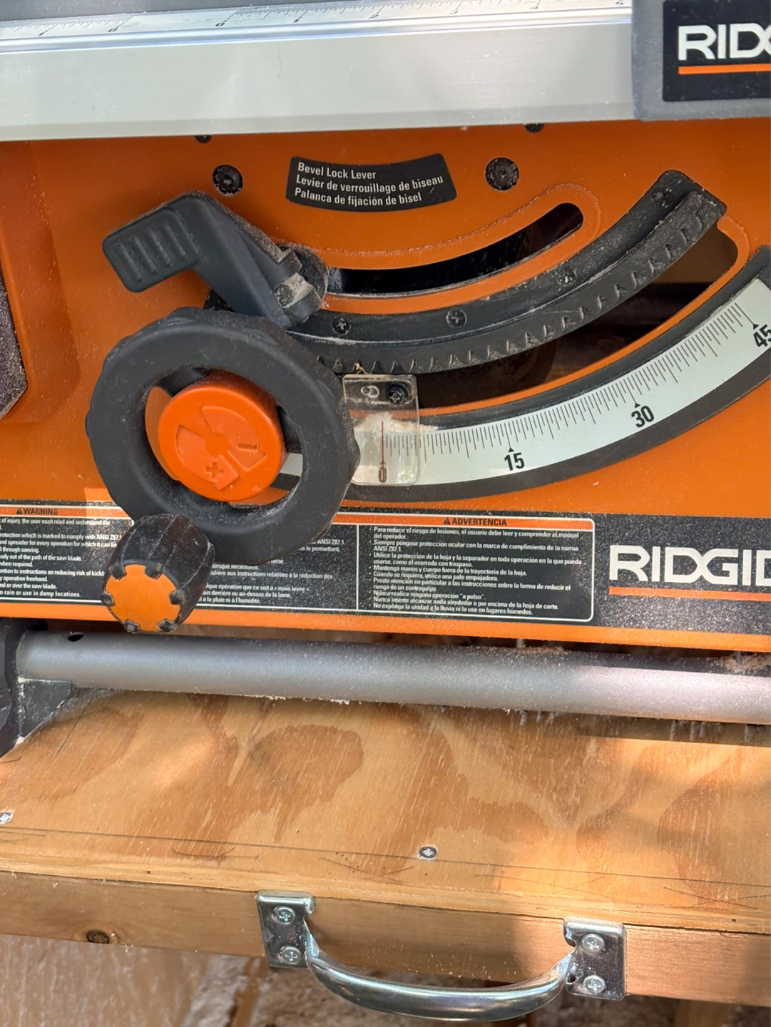 RIDGID Table Saw - photo 5