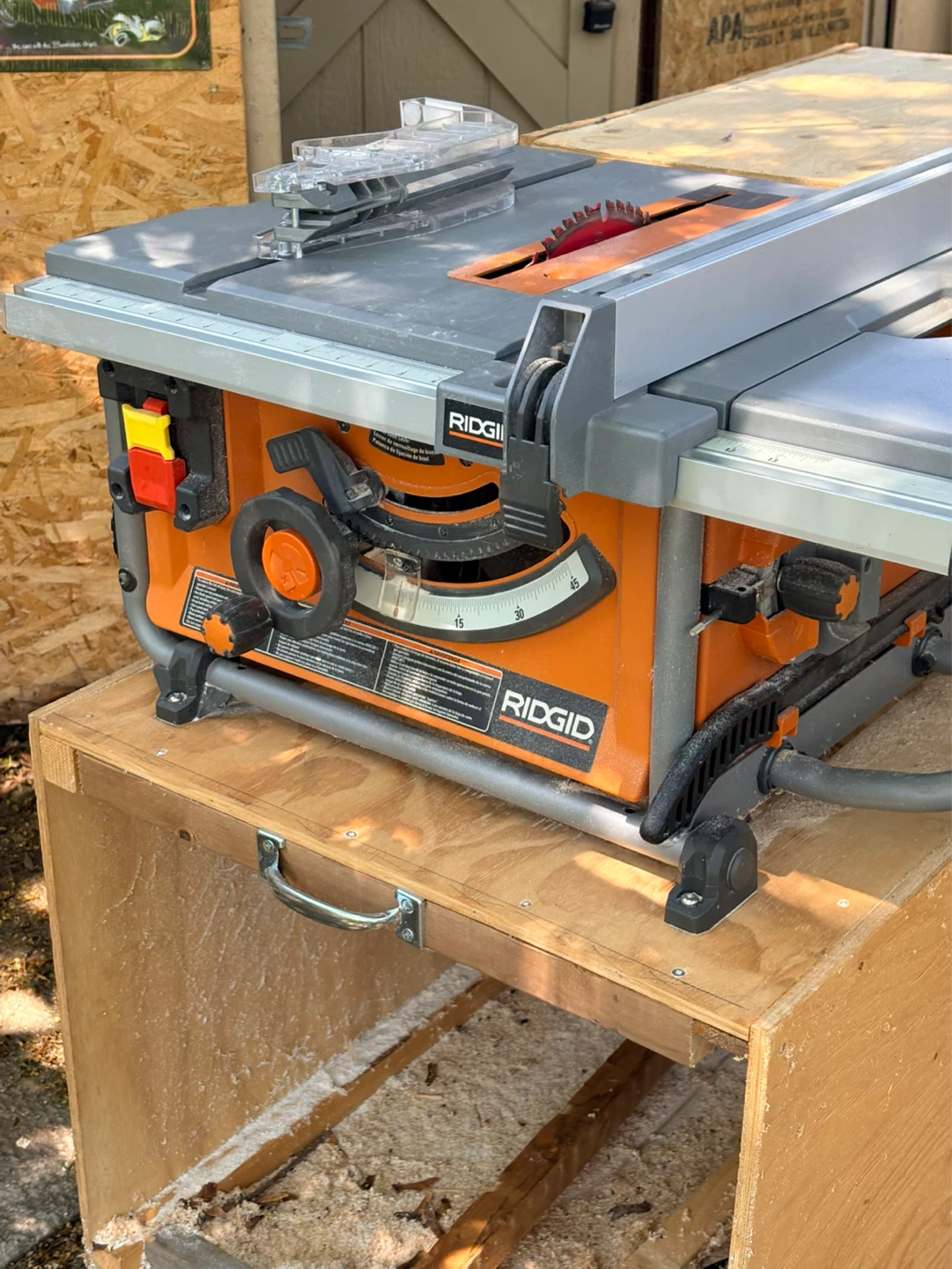 RIDGID Table Saw