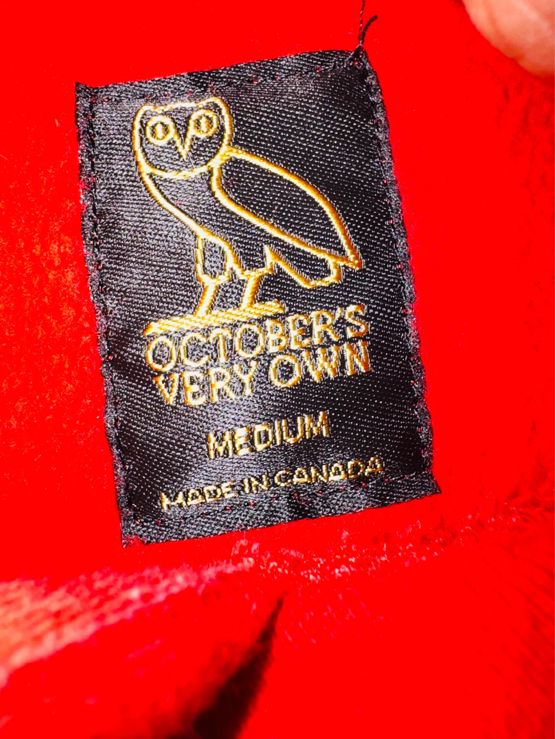 OVO Gold Owl Embroidered Logo (Medium mens) - photo 4