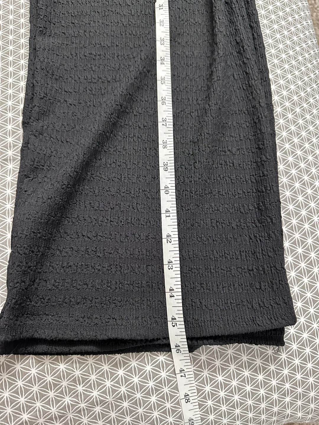 Monteau Girl Black Textured Jumpsuit Size 12 - photo 4