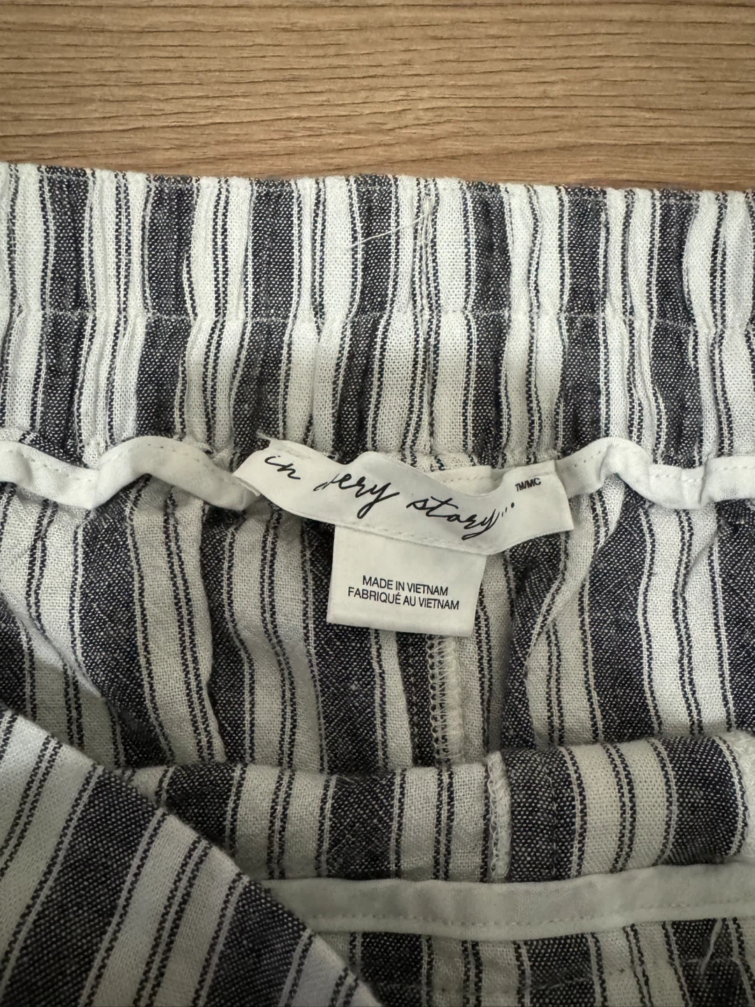 Third Story Black & White Striped Skirt Size 2x/ 22 - photo 3