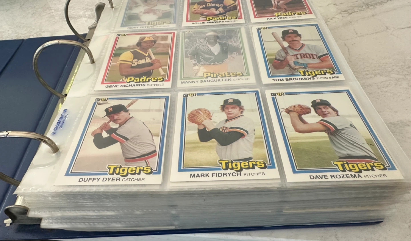 1981 DonRuss Baseball Set for Sale (575/605 Cards)