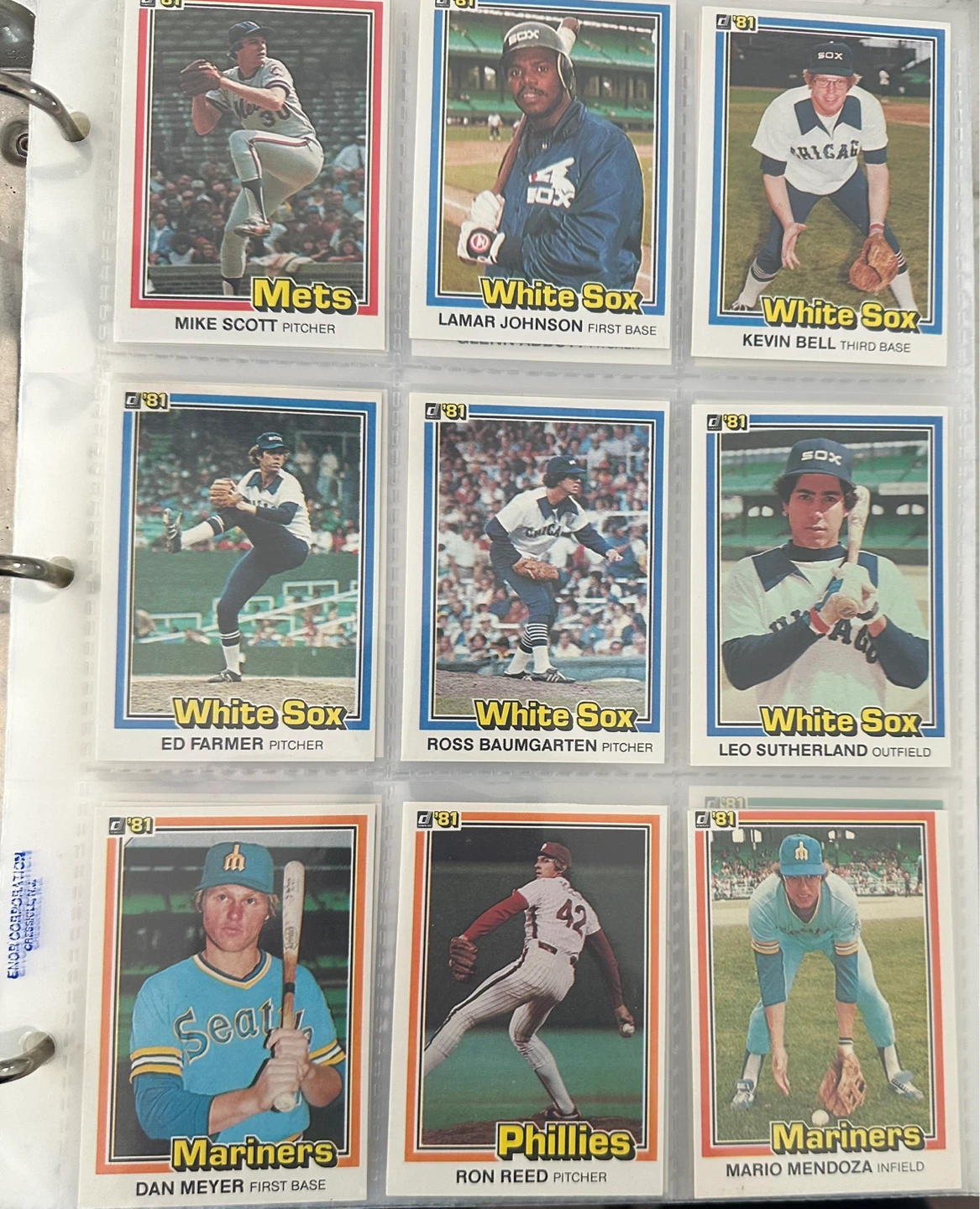 1981 DonRuss Baseball Set for Sale (575/605 Cards) - photo 5