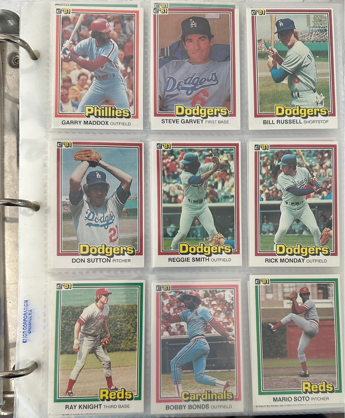 1981 DonRuss Baseball Set for Sale (575/605 Cards) - photo 4