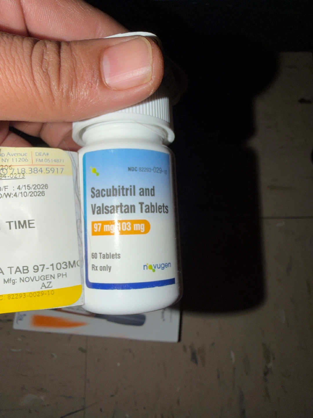 Sacubitril and Valsartan Tablets 97mg/103mg - 60 Tablets