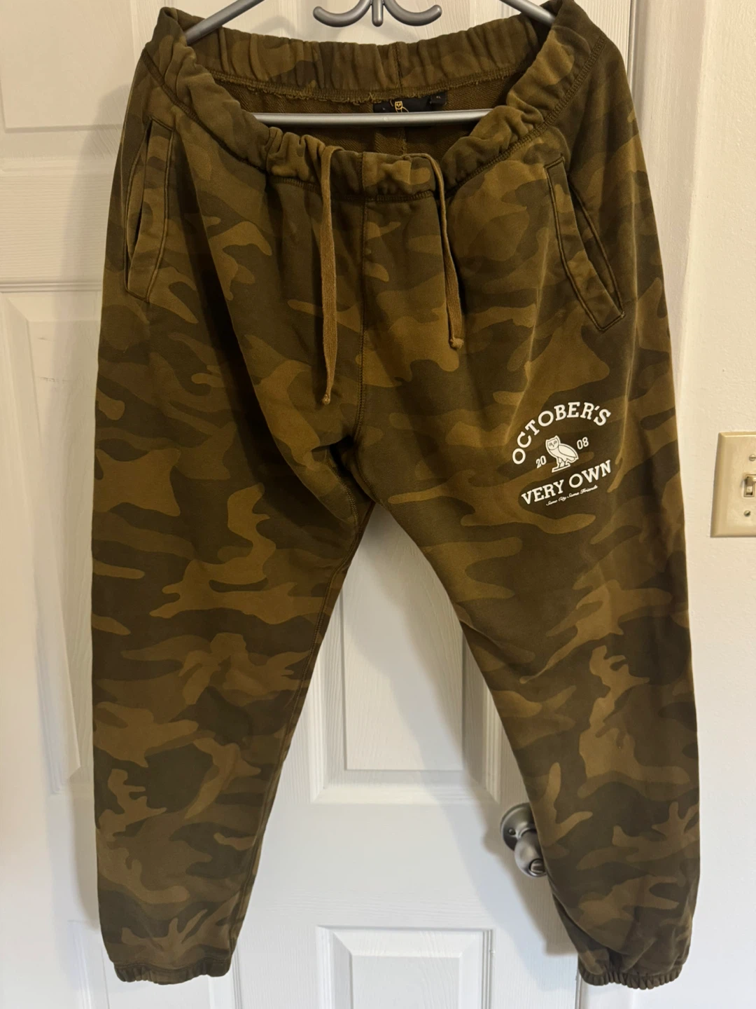 OVO Collegiate Fleece Jogger Camo Sweatpants (Men’s XL) - photo 2