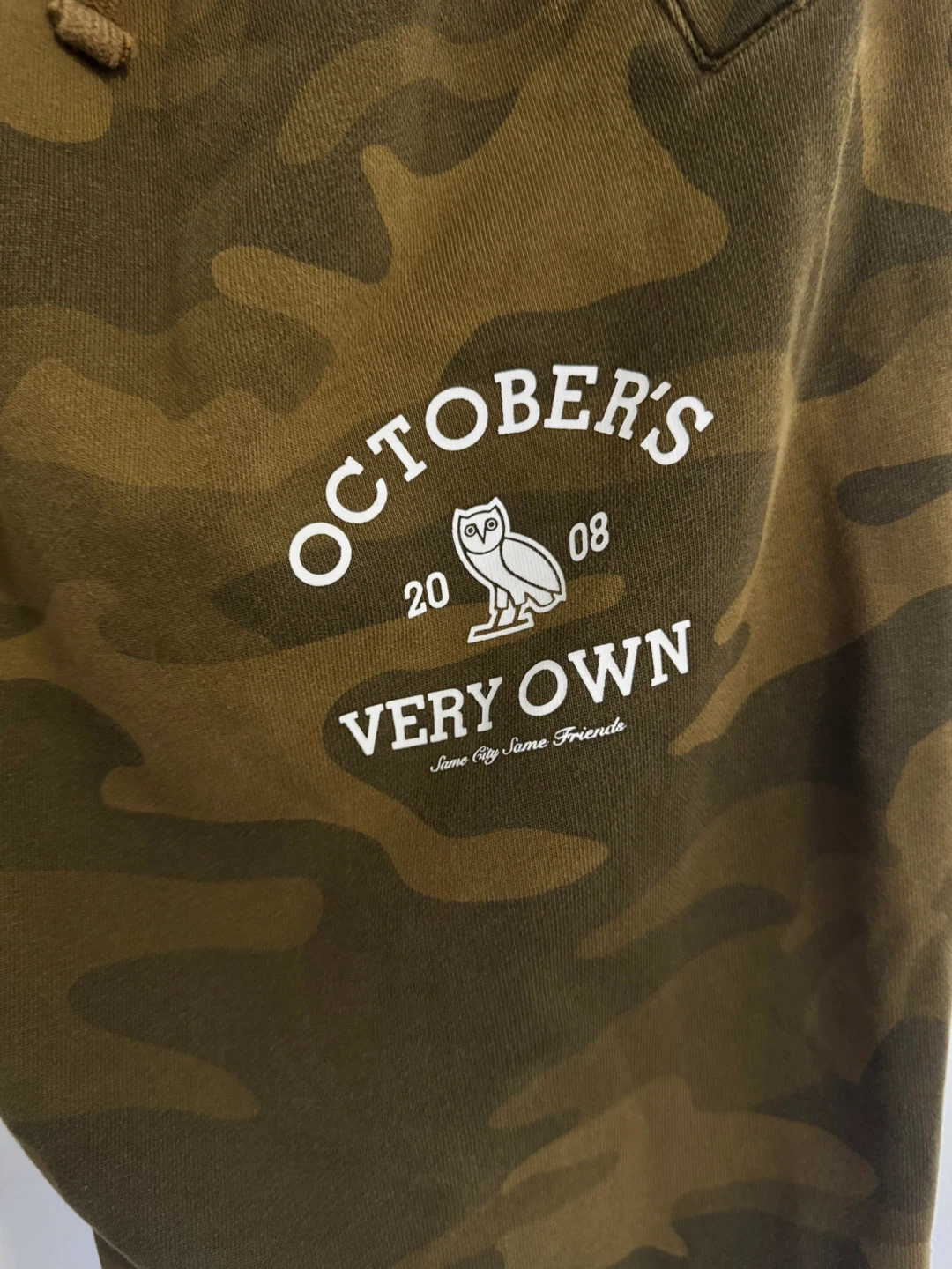 OVO Collegiate Fleece Jogger Camo Sweatpants (Men’s XL) - photo 3