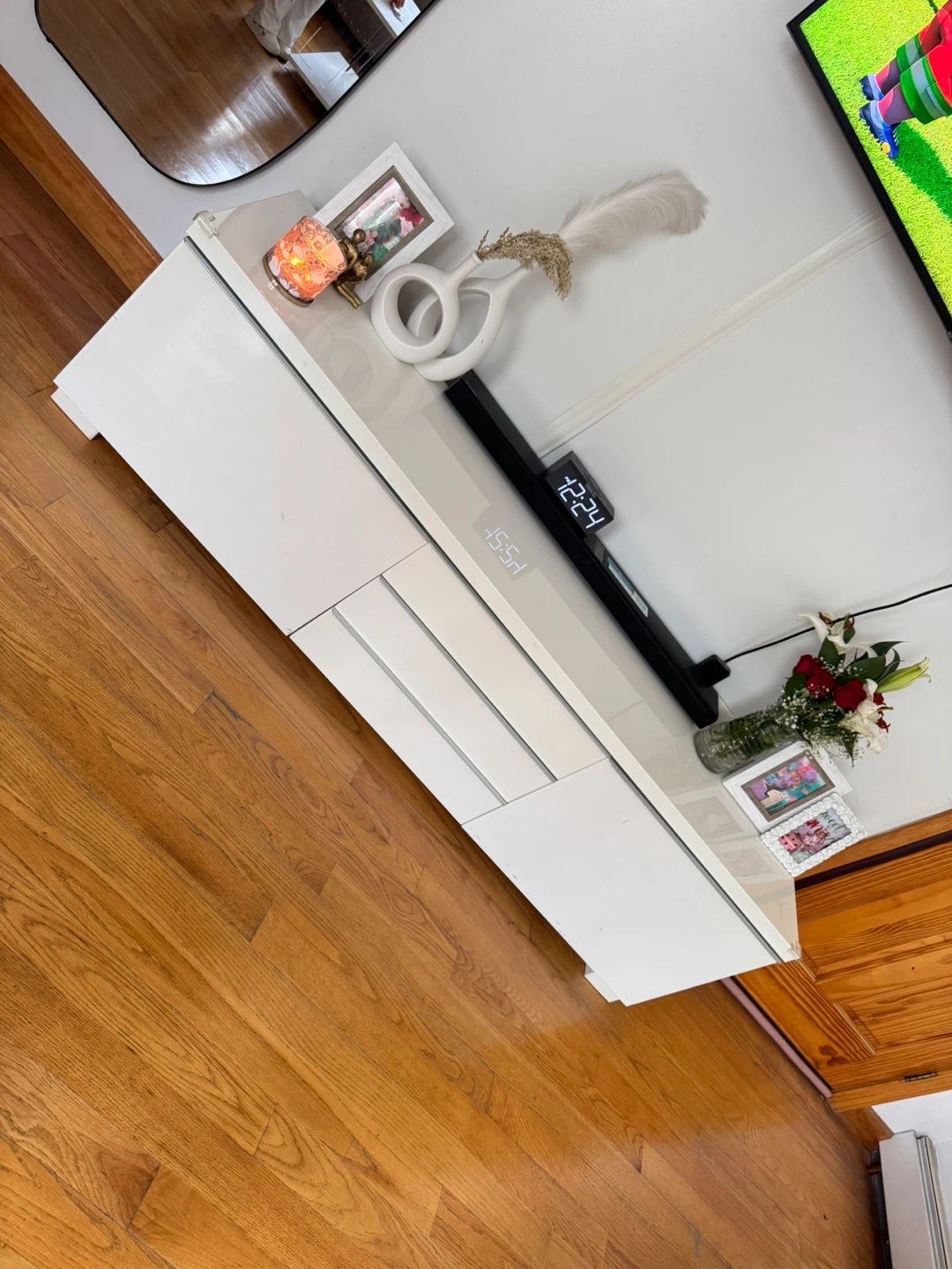 White Media Console / TV Stand