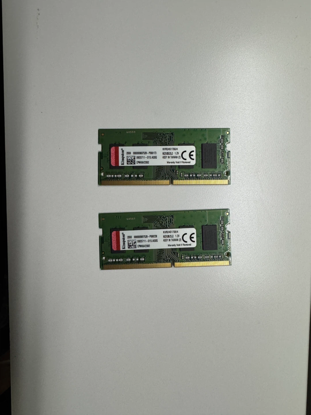 4GB X2 DDR4 2400mhz RAM Kingston - photo 3