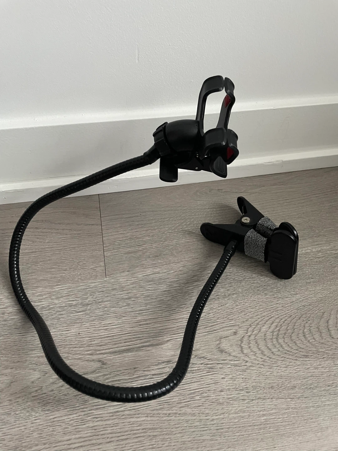 Flexible Gooseneck Cell Phone Holder with Clamp - photo 3