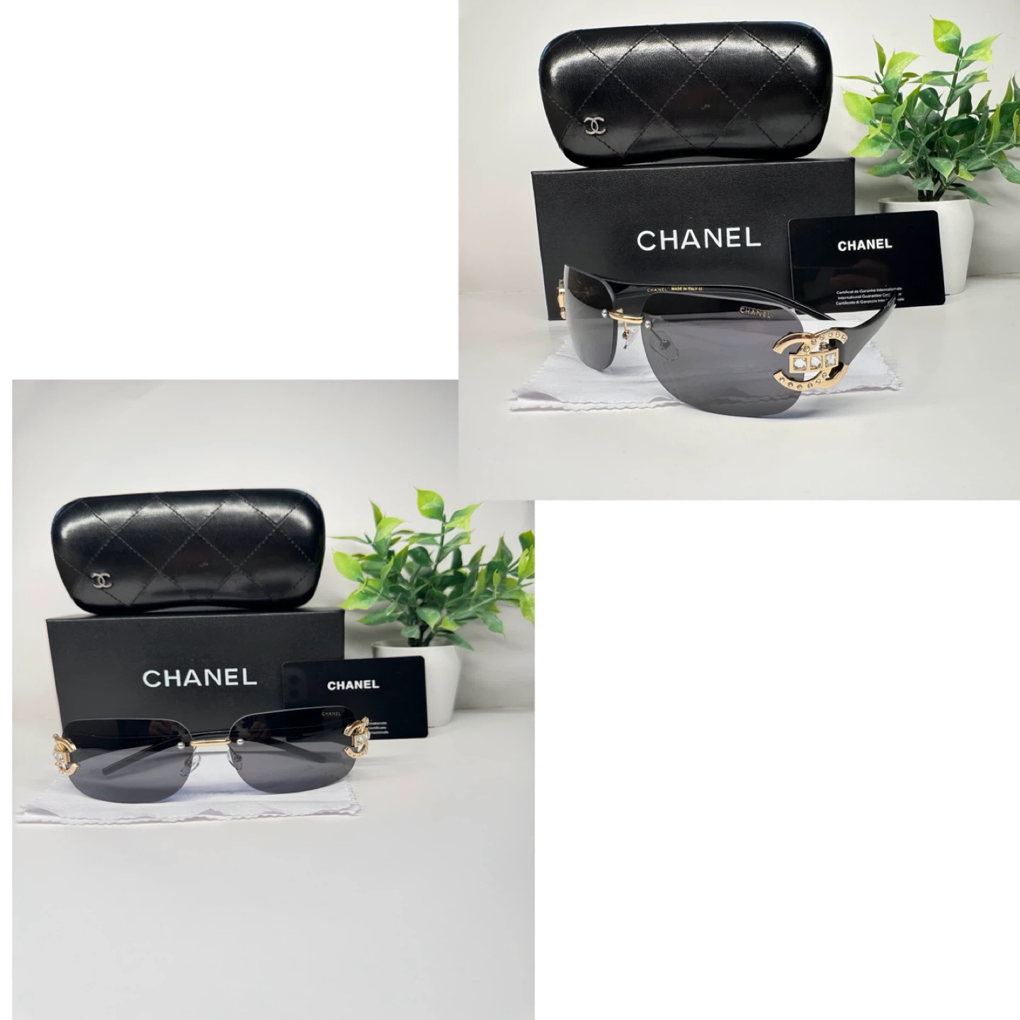 Chanel Sunglasses with Case and Box