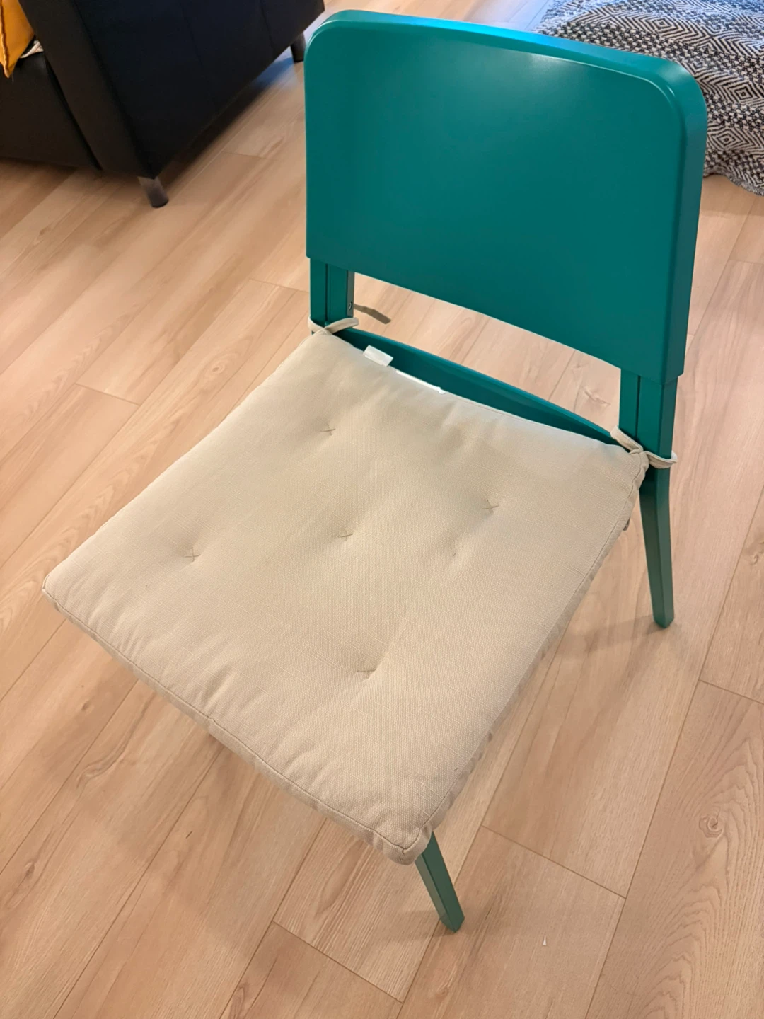 IKEA Teodores Chair Green - photo 4