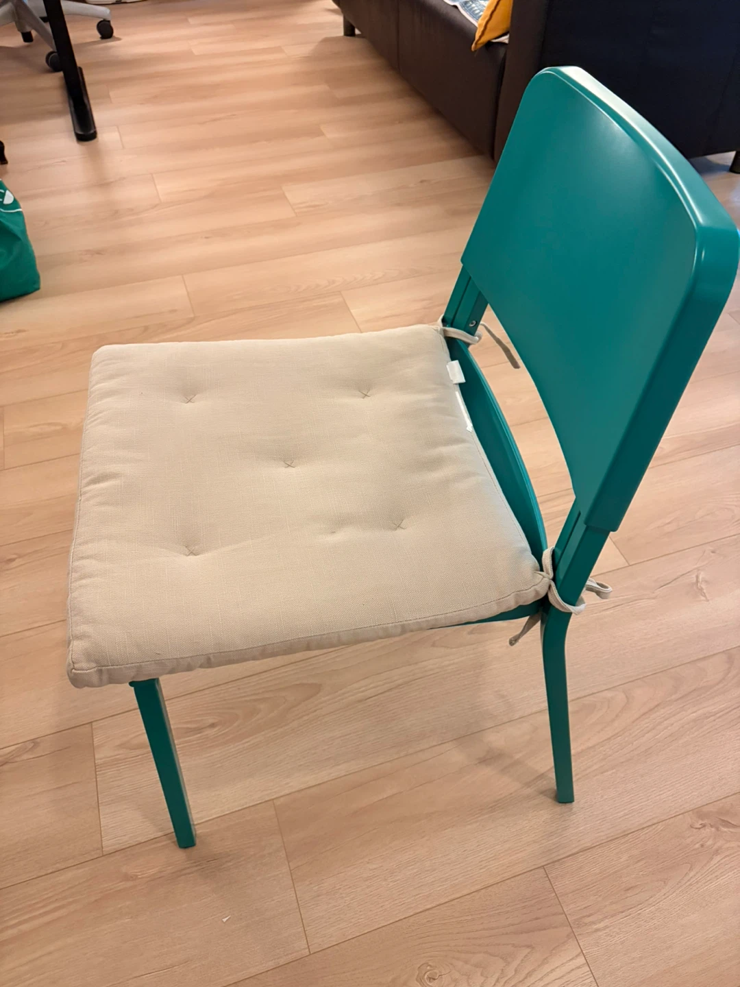 IKEA Teodores Chair Green - photo 5
