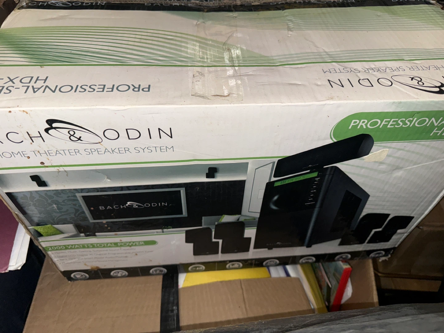 Bach & Odin 5.1 Home Theater Speaker System HDX-707