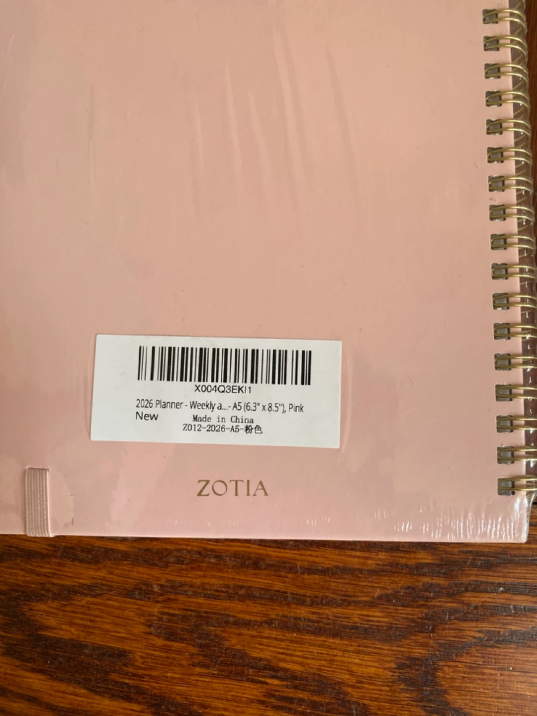 ZOTIA 2026  Planner and Post-it Notes - photo 4