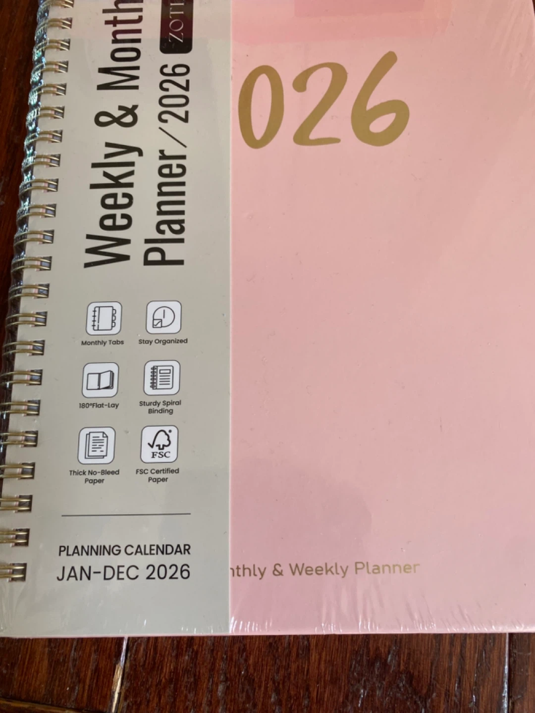 ZOTIA 2026  Planner and Post-it Notes - photo 3