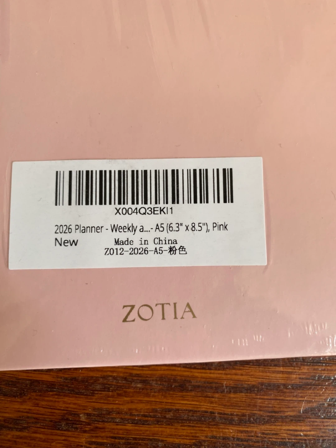 ZOTIA 2026  Planner and Post-it Notes - photo 5