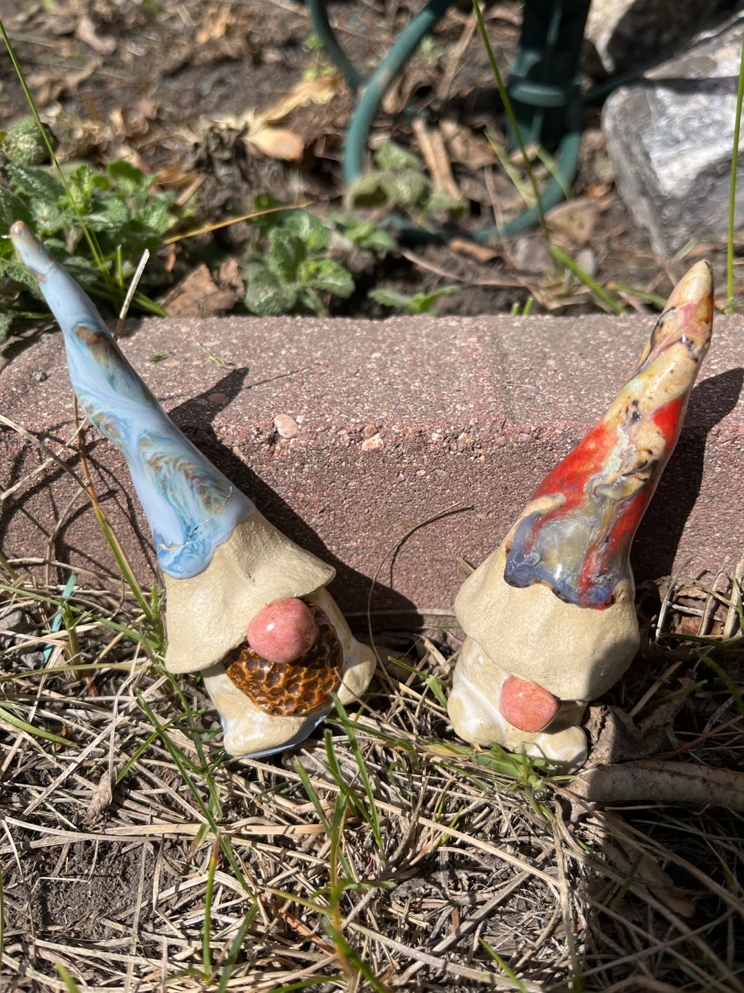 Handmade ceramic garden gnomes - photo 2