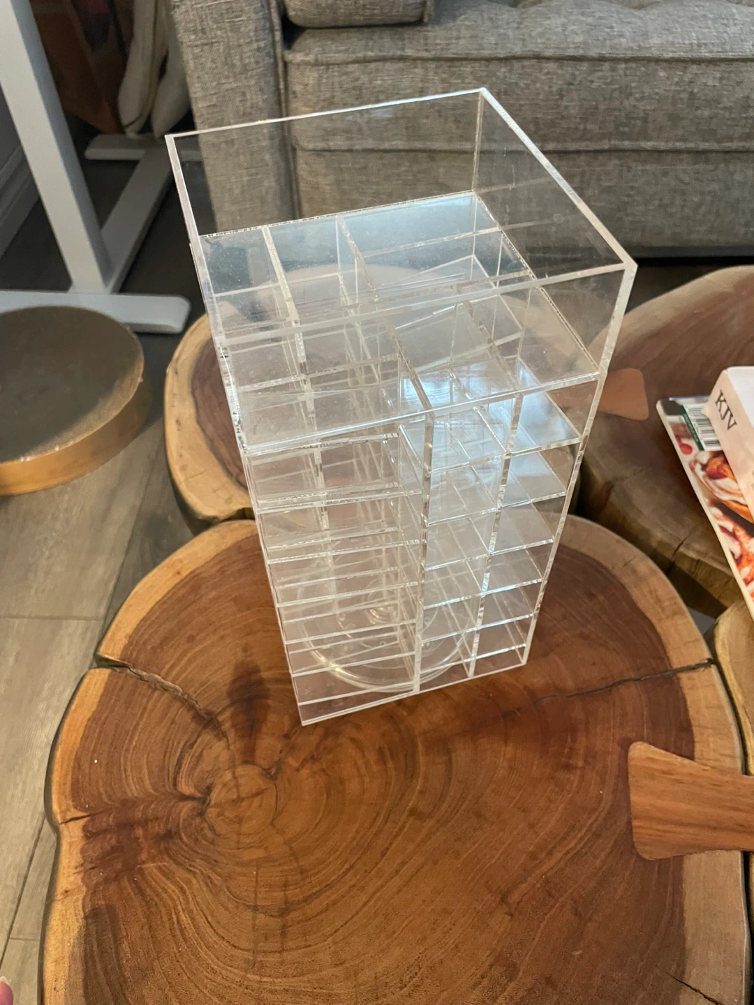 Clear Acrylic Makeup Organizer - photo 3